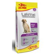 Lavital Maxi Adult Dog Lamb полноценный сухой корм для взрослых собак крупных пород с ягненком (целый мешок 15 кг)